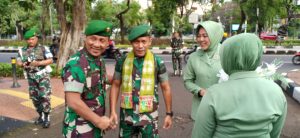 Kodim 0505/Jakarta Timur Gelar Tradisi Penyambutan Dandim Baru