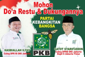 Gatot Syarifuddin Bacaleg PKB Dapil 6 Siap Membangun Jakarta Timur