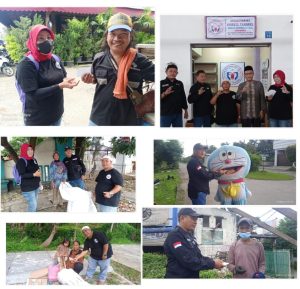Jum’at Berkah, FWJI Korwil Tangsel Berbagi Kepada Fakir Miskin, Yatim & Duafa