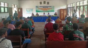 Bersama Pemda, Satgas Yonif 143/TWEJ Sukseskan Musrenbang Distrik Towe Tahun 2023