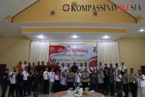 Jalin Silahturami Kapolres Mura Coffee Morning Bersama Awak Media