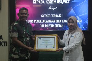 IKPA Tertinggi Di Apresiasi Oleh KPPN Bekasi