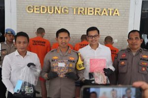 Lima Tersangka kasus perdagangan Manusia Diamankan Polres Pasuruan