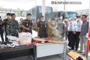 Pemusnahan Barang Bukti Kejahatan Dari Beberapa Kasus di Tiga Wilayah yaitu Musi Rawas,Musi Rawas Utara Dan Kota Lubuklinggau Berjalan Lancar