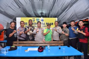 Antisipasi Gangguan Ketertiban Menjelang Sahur Polsek Cengkareng Bersama Tiga Pilar Dirikan Pos Pantau