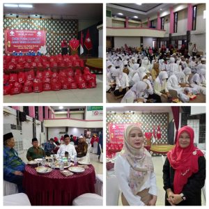 Yayasan AMOI  Gelar Bukber Ramadhan 1444 H Sekaligus  Berbagi  Kepada 200 Anak Yatim dan 100 Muallaf 