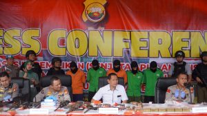 Terbongkar Home Industri dan Ratusan Senpi Amunisi illegal di Bengkulu