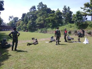 Pelihara Kemampuan Tembak Tepat Kodim 0505/JT Giat Latbakjatri TW-I