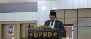 Bupati Popo Ali Martopo, B.Com., Sampaikan Laporan Pertanggun Jawaban (LKPJ) Kepala Daerah Kabupaten OKU Selatan Tahun 2022
