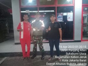 Cegah aksi Tawuran, Genk Motor dan Balap Liar, Babinsa Koramil 05/KJ Gencar Patroli dan Pemantauan Wilayah