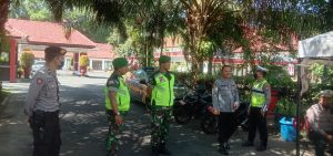 Pastikan Wilayah Aman, Anggota Kodim 0808/Blitar Gelar Patroli Bersama