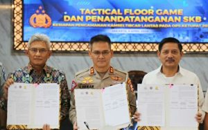 Dirjen Hubdat, Kakorlantas, dan Dirjen Bina Marga, Sepakati Pembatasan Lalu Lintas Barang Selama Angleb