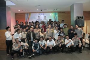 Kapolresta Malang Kota Ajak Rekan Media Malang Raya Buka Puasa Bersama Puluhan Anak Yatim