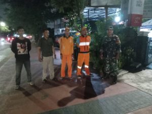 Personil Babinsa Koramil 05/KJ Bersama Mitra Jaya Giat Patroli Wilayah Cegah Aksi Tawuran dan Genk Motor