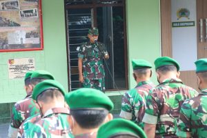 Dandim 0808/Blitar Pimpin Apel Pemberangkatan Cuti Hari Raya Idul Fitri 1444 H/2023 M