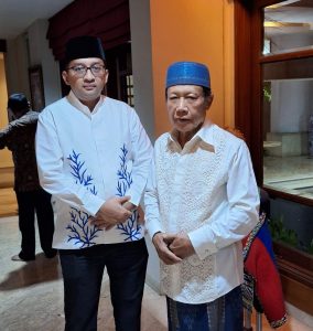 Heikal Safar Silaturahmi Safari Ramadhan 1444H/2023M Ke  Kediaman Bang Yos Mantan Gubernur DKI Di Era 5 Presiden 