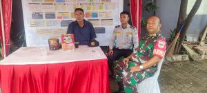 Babinsa Koramil 05/KJ Bersama Tiga Pilar Pengamanan Hari Raya Idul Fitri 1444 H