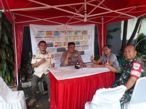 Tidak Kenal Lelah, Babinsa Koramil 05/KJ Bersama Tiga Pilar Pengamanan Hari Raya Idul Fitri 1444 H