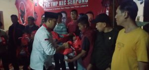Buka Puasa Bersama, PAC TMP Kec Serpong Berikan Sembako untuk Pengurus dan Anggota