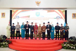 Bupati OKU Selatan Melantik M. Rahmatullah, S.STP., M.M., Sebagai Sekretaris Daerah Kabupaten OKU Selatan