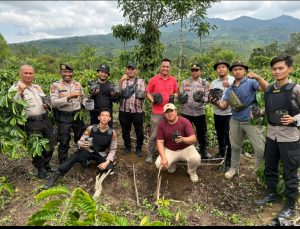 Polres Lampung Barat berhasil ungkap ladang ganja di wilayah Provinsi Sumatera Selatan