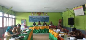 Badan Pusat Statistik(BPS) adakan Forum Komunikasi Publik, Pendataan Awal Regrosek di Pekon Sindang Pagar
