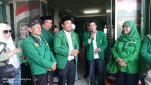 Di Iringi Ratusan Kader dan Simpatisan, Ketua DPC PPP Tangsel Antarkan 50 Bacaleg ke KPU