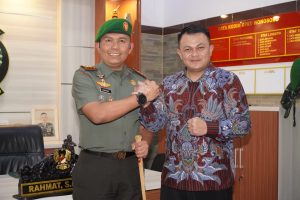Dandim 0707/Wonosobo Menerima Kunjungan Silaturahim Setiawan AD 1 PM