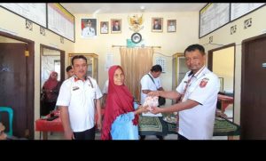 Pemerintah pekon Teba Liokh Salurkan BLT-DD Tahap Pertama ke 21 KPM Tahun Anggaran 2023.Lampung Barat
