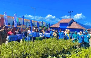 Dinas Ketahanan Pangan OKU Selatan Bersama Bank Sumsel Babel Salurkan Bantuan CSR Kepada 60 Rumah Tangga Miskin