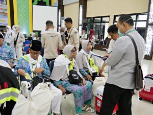 Tiba di Embarkasi Palembang, 81,4 % JCH Kloter Kedua Resiko Tinggi