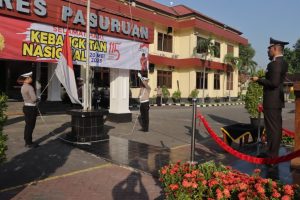 Kapolres Pasuruan Pimpin Upacara Hari Kebangkitan Nasional Ke-115 Tahun 2023