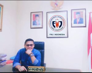 LSM Komando Sambangi Pos Ngadem FWJI Tangkot,Ketua FWJI Jakbar Berikan Apresiasi