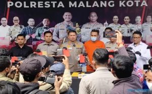 Kapolresta Malang Berhasil Mengungkap dan Amankan Tersangka Kasus Pembunuhan di Jembatan Araya Kota Malang