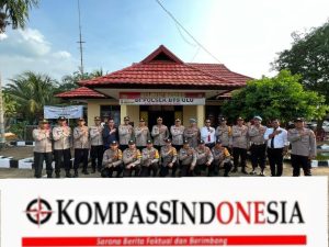 Kapolres Musi Rawas AKBP Danu Agus Purnomo SIK, MH dan Ketua Bhayangkari Cabang Mura, Ny Anggitta Danu, Kunker Ke Polsek BTS Ulu Cecar
