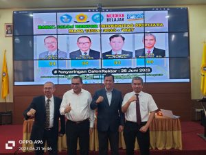 Berikut Nama dan Nomor Urutnya Calon Rektor Unsri 2023-2027