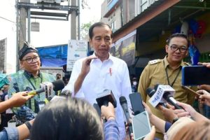 Jelang Idul adha, Presiden Tinjau Sejumlah Pasar di Kabupaten Bogor