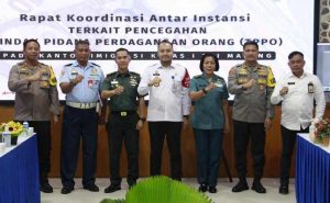 Kapolresta Malang Kota Gelar Rakor Di Kantor Imigrasi Kelas I TPI Malang, Terkait Pencegahan TPPO