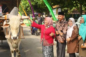 Bupati Sleman,Mehadiri Kirab Budaya Bedhol Projo.