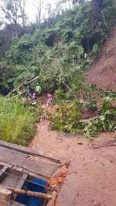 Bencana Tanah Longsor di Kecamatan Pulau Beringin di Himbau kepada Masyarakat agar Waspada