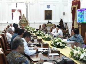 Presiden Jokowi Memimpin Ratas Antisipasi Dampak El Nino