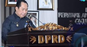 Bupati Oku Selatan Sampaikan Tanggapan Terrhadap Pandangan Fraksi DPRD Oku Selatan Terkait Raperda Pertanggung Jawaban Pelaksanaan APBD 2023