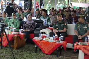Pompa Air Hidra Hasil Program TNI AD Manunggal 2023, Diresmikan Bupati Kustini Sri Purnomo.