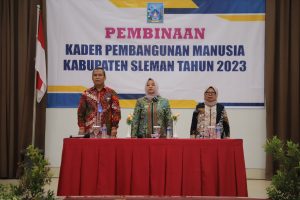 Buka Acara Pembinaan Kader Pembangunan Manusia, Bupati Sleman Berharap KPM Miliki Peran Aktif di Masyarakat.