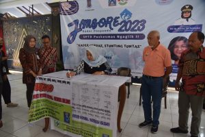 Bupati Sleman, Kustini Sri Purnomo Dukung Kader Posyandu Puskesmas Ngaglik II Tanggulangi Stunting Dengan Optimal.