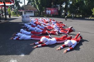 Acara Tradisi Penerimaan Calon Paskibra Wonosobo