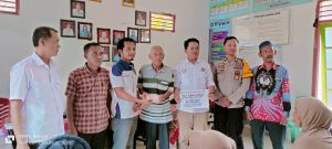 Pembagian BLT DD Desa Gunung Chaya Kecamatan Buay Rawan Aman Terkendali dan Kondusif