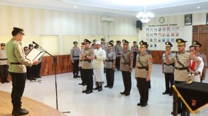 Kapolresta Sleman, Kombes Pol Yuswanto Ardi Pimpin Serah Terima Jabatan.