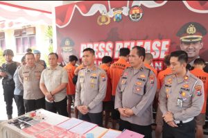 Polres Pasuruan Gelar Press Release Ungkap Kasus Peredaran Narkoba Dan Tabrak Lari