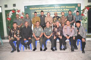 Dandim 0707/Wonosobo Lakukan Safari ke Koramil Bertemu Forkopinca dan Kades